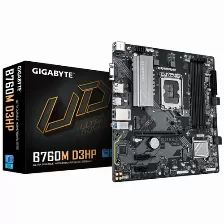 Tarjeta Madre Gigabyte B760m D3hp, Lga 1700, 4 Ddr5-sdram